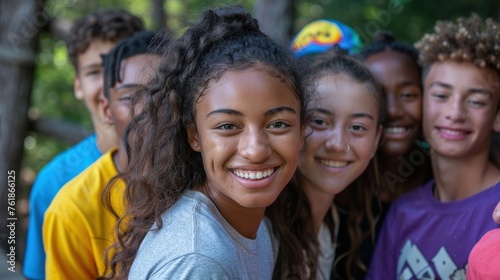 A youth leadership camp that brings together young people from different social, economic, and cultural backgrounds to develop inclusive leadership skills photo
