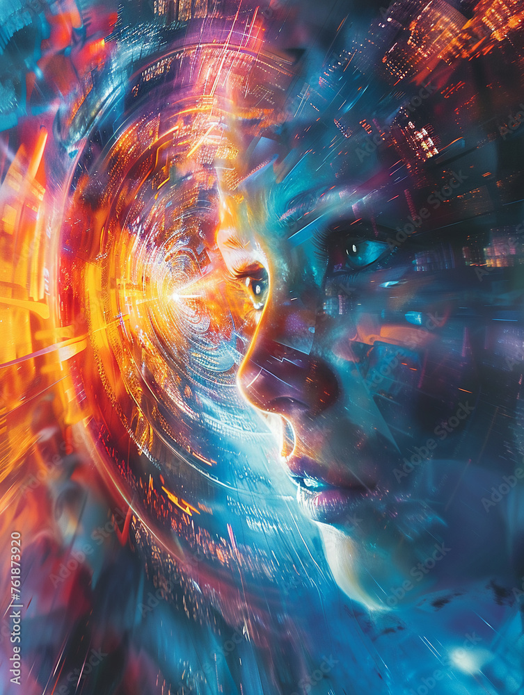 Interstellar Traveler, Quantum Engine, Futuristic spaceship utilizing wormhole technology, Emerging from a stellar portal into uncharted territory, Photography, Sunlight, Chromatic Aberration Interstellar Traveler, Quantum Engine, Futuristic spaceship utilizing wormhole technology, Emerging from a stellar portal into uncharted territory, Photography, Sunlight, Chromatic Aberration