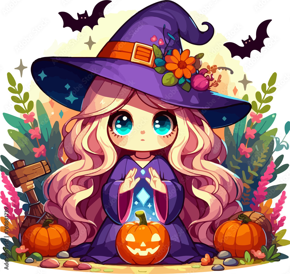 Bruxa Fofa Em PNG, Cute Witch PNG Bruxa Fofa Em PNG, Cute Witch PNG