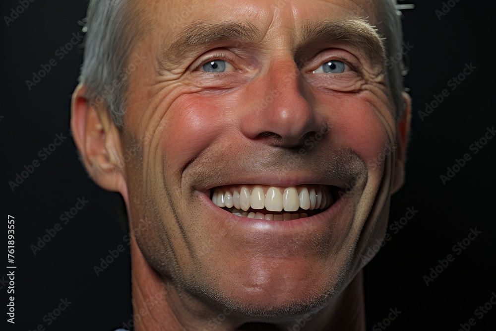 Happy Man Smiling Happy Man Smiling