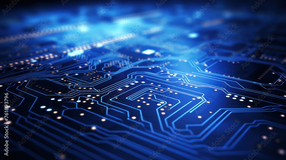 IT technology background that portrays the resilience of digital systems in the face of challenges and disruptions