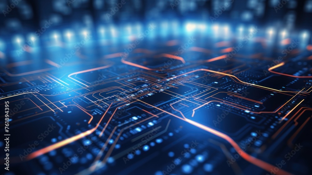 IT technology background that portrays the resilience of digital systems in the face of challenges and disruptions IT technology background that portrays the resilience of digital systems in the face of challenges and disruptions