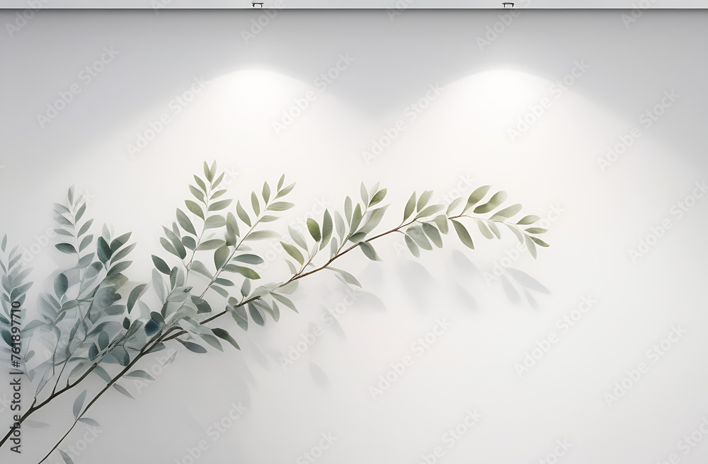 Painting of light reflection on wall with branch. Watercolor pastel colors aesthetic minimalism background with neutral style. Empty wall with color gradients as elegant and simple backdrop Painting of light reflection on wall with branch. Watercolor pastel colors aesthetic minimalism background with neutral style. Empty wall with color gradients as elegant and simple backdrop