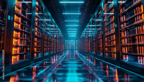 Data Archiving and Retrieval Strategies, the concept of digital data organization with an image featuring data archiving and retrieval strategies, AI