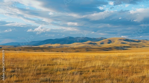 wide landscape montana, nature photography, copy and text space, 16:9