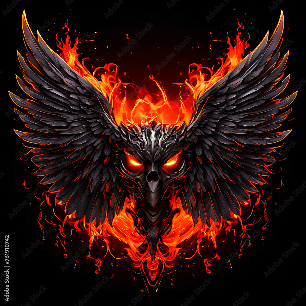 Obraz premium Wings날개 Generative AI