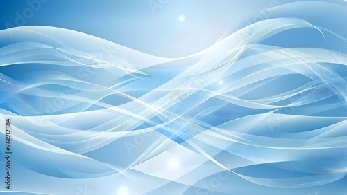 abstract blue background wave light