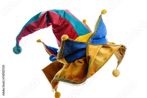 Colorful jester hat