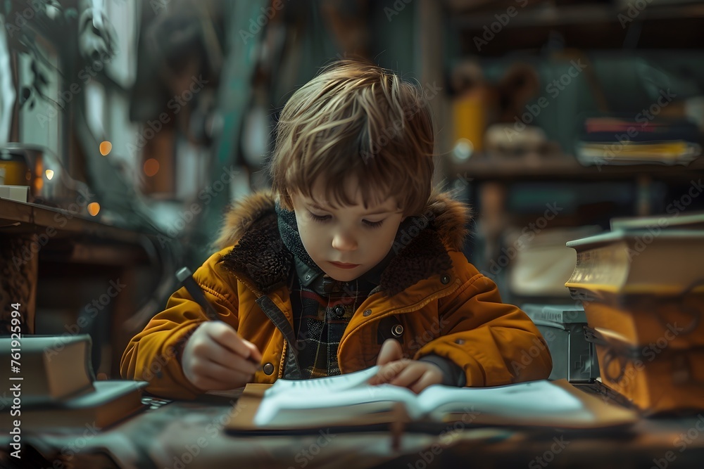 A Child's Determination: Engaging Photographs Capturing the Essence of Homework and Scholarship A Child's Determination: Engaging Photographs Capturing the Essence of Homework and Scholarship