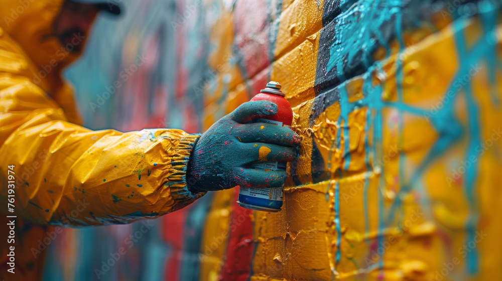 Fototapeta premium Graffiti Art: Street Expression