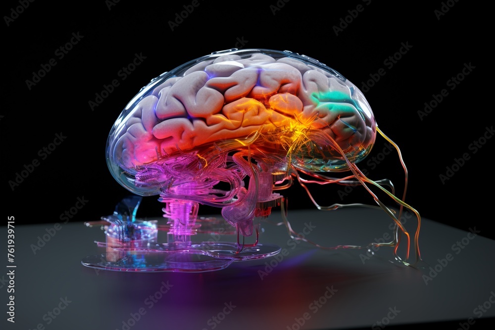 Advanced 3D holographic model of a brain tumor used for planning ...