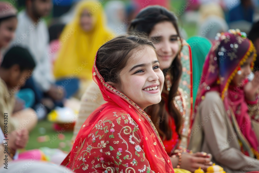 Candid glimpses of people rejoicing during Eid festivities