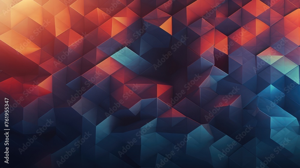 Creative abstract wide background with geometric shapes Creative abstract wide background with geometric shapes