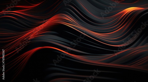Dark background with dynamic shapes