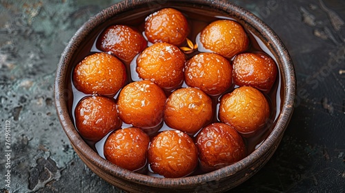 Indian dessert Gulab Jamun