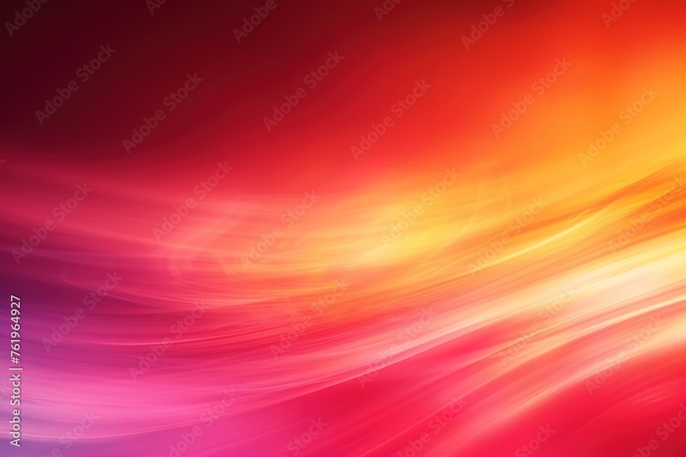 Abstract red and orange gradient blur background