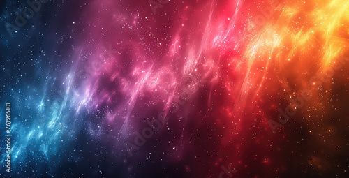 Background with space and stars. Created with Ai © Digital Canvas