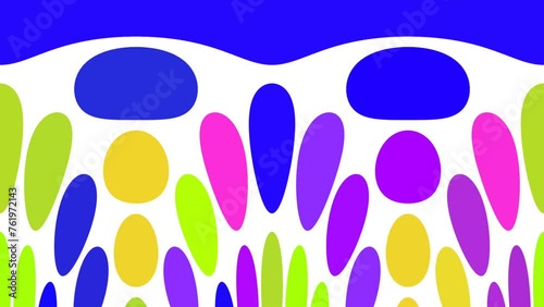 Background rainbow circle. Modern abstract art design with liquid shapes with overlay effect. Templates for celebration, ads, branding, banner, cover, label, poster, sales