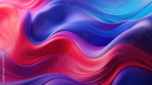 Dynamic background with fluid shapes modern concept generative ai