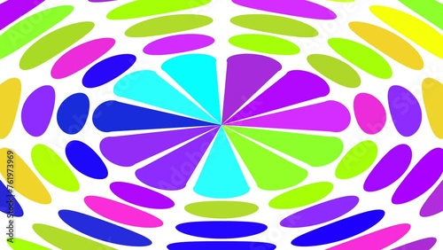 Background rainbow circle. Modern abstract art design with liquid shapes with overlay effect. Templates for celebration, ads, branding, banner, cover, label, poster, sales