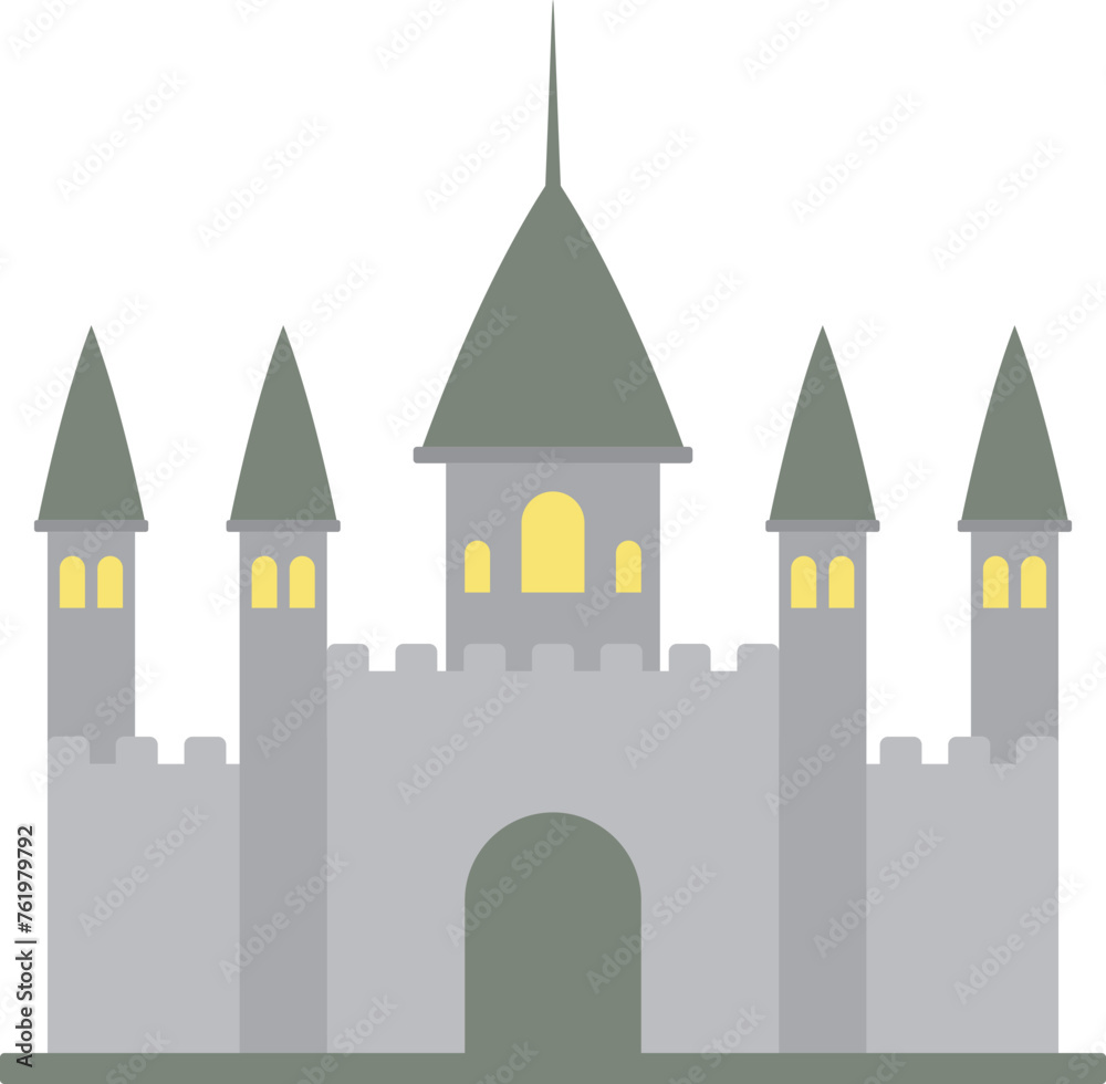 Castle illustration Castle illustration