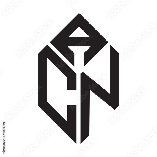 acn letter logo design. acn creative initials letter logo concept. acn letter design.
