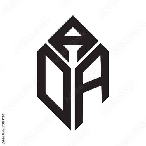 ada letter logo design. ada creative initials letter logo concept. ada letter design.
