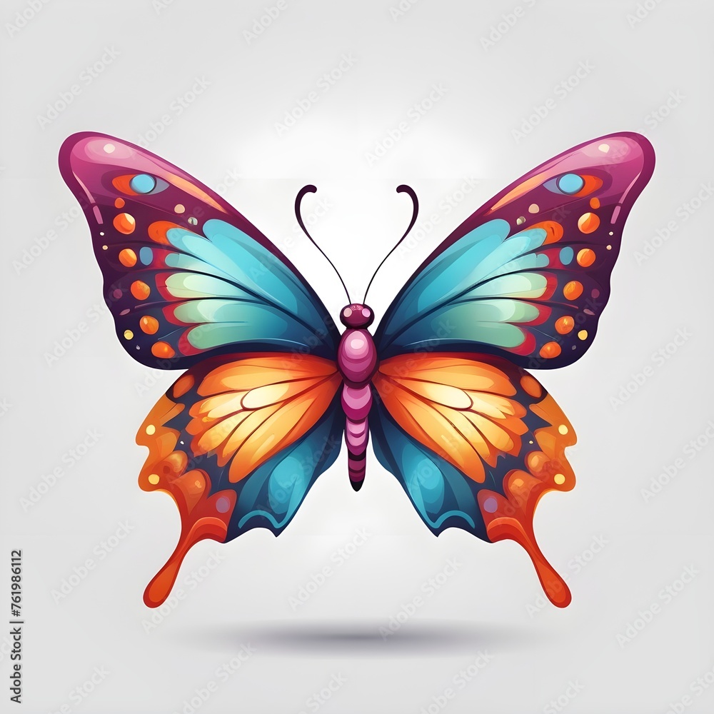 butterfly isolated on white butterfly isolated on white