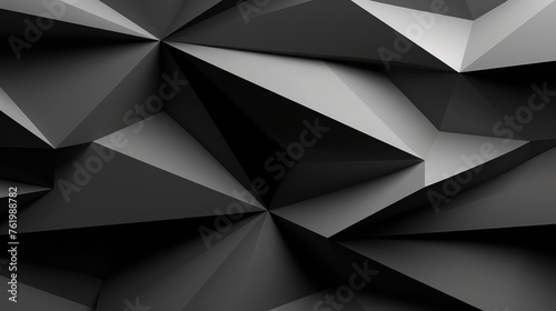 Geometric monochrome background paper style