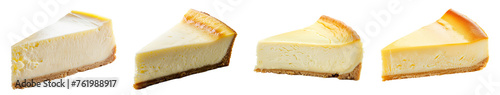Slice of Cheese Cake, PNG set