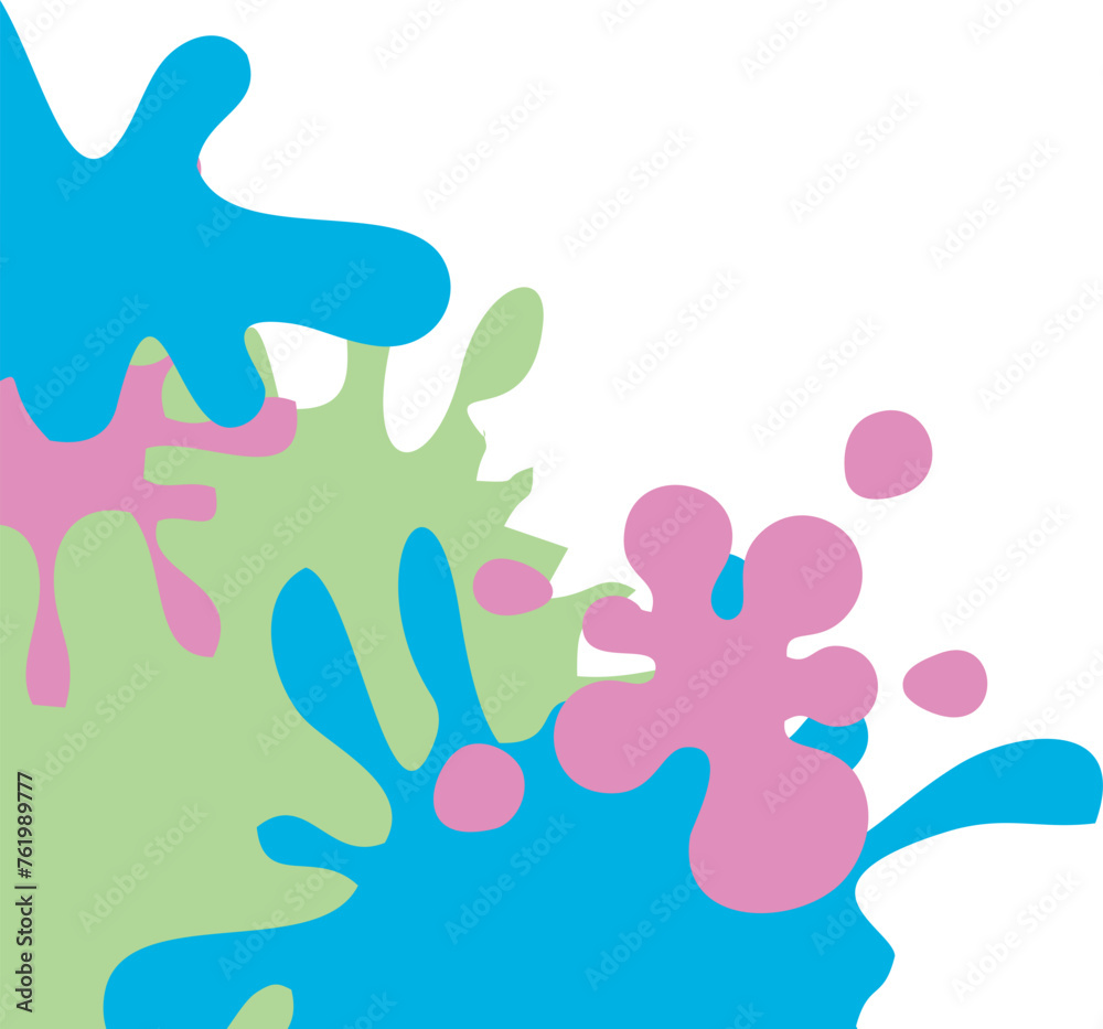 Paint Splatter Corner Paint Splatter Corner
