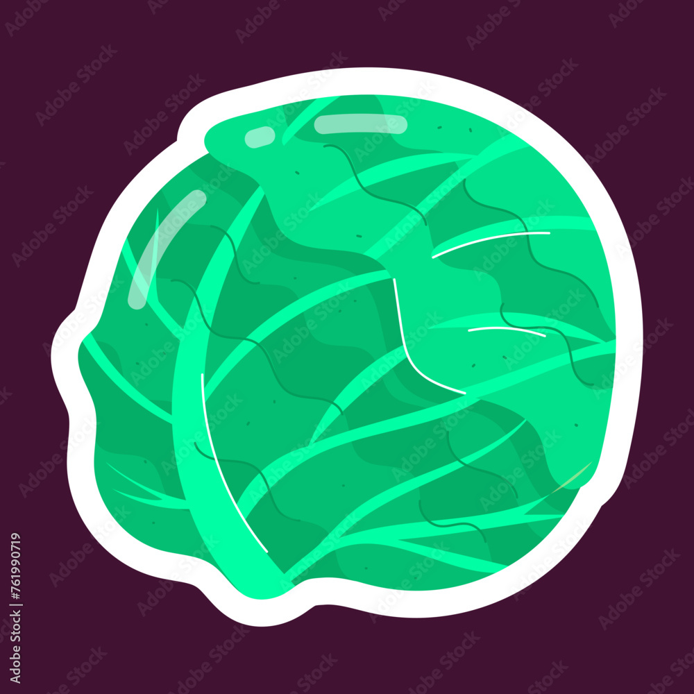 Beans and Veggies Flat Stickers Beans and Veggies Flat Stickers