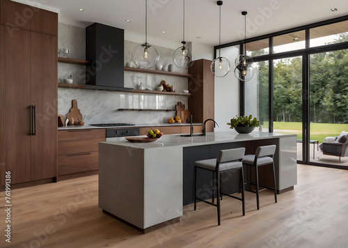 Kitchen_interior_in_beautiful_new_luxury_home_with_kit