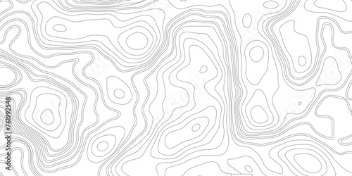 Topographic map background geographic line map. Topographic map. Abstract background of curved lines. Mountains. Vector illustration photo