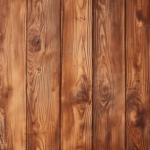A top down view of beautiful wooden planks, texture background, warm brown color, detailed, hyper realistic