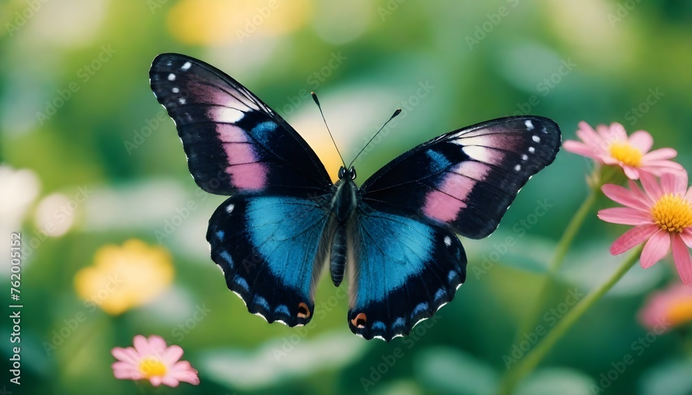 Beautiful and colourful butterfly with colorful background Beautiful and colourful butterfly with colorful background