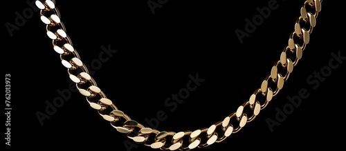 Gold circular pendant on white background