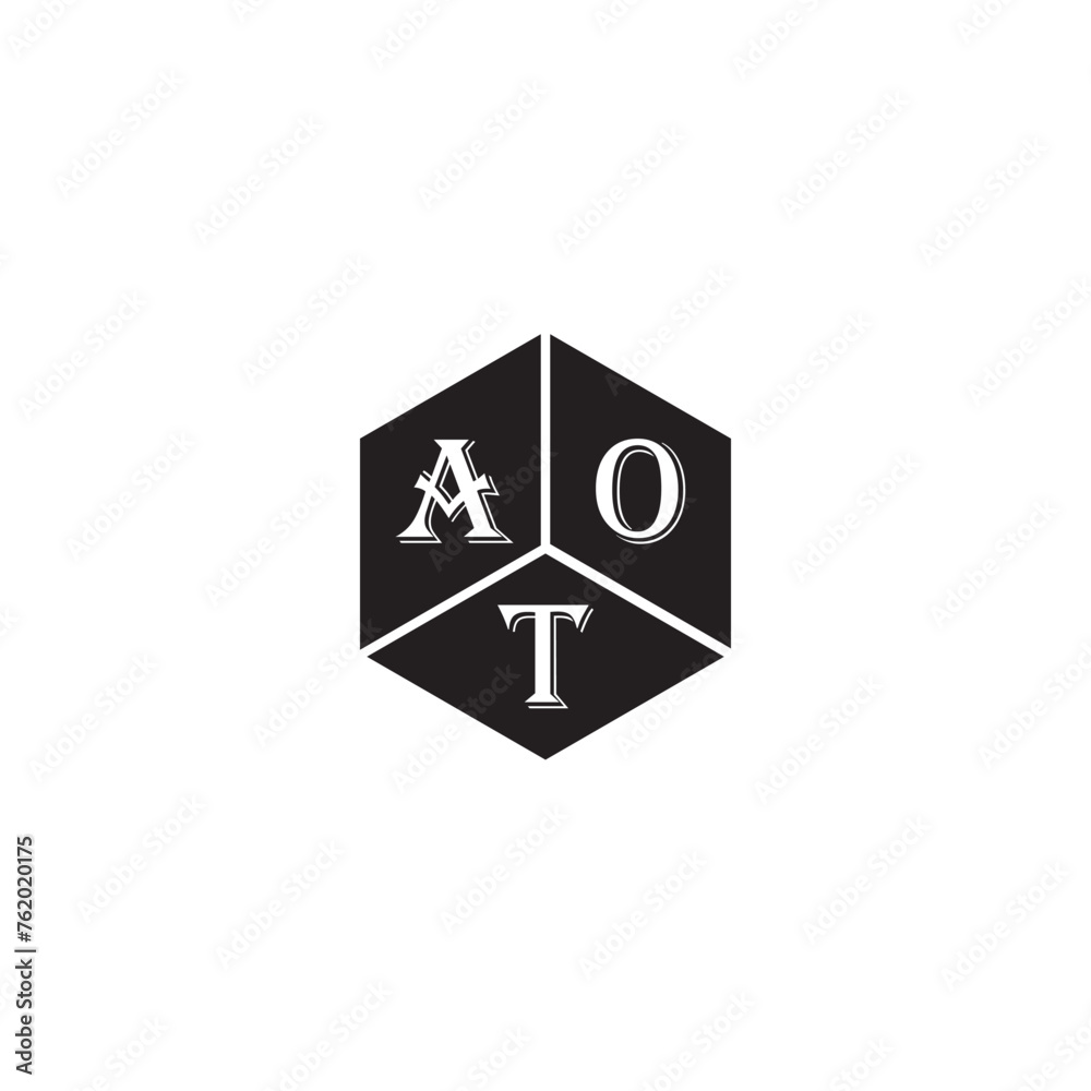 AOT letter logo design on white background. AOT creative initials letter logo concept. AOT letter design.
AOT letter logo design on white background. AOT creative initials letter logo concept. AOT letter design.