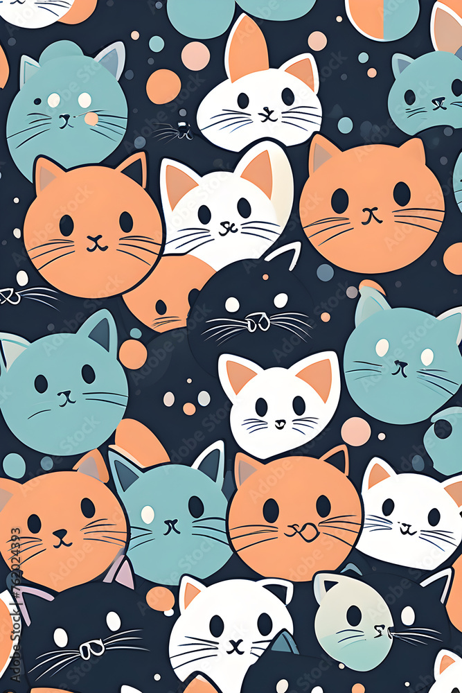 cute cats, Generative AI cute cats, Generative AI