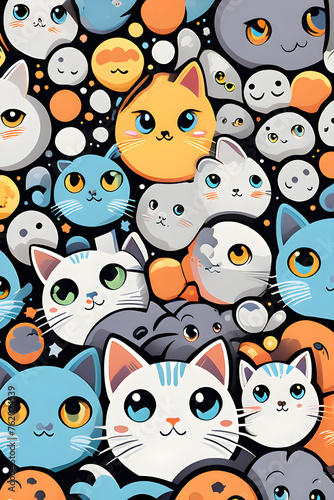 cute cats, Generative AI