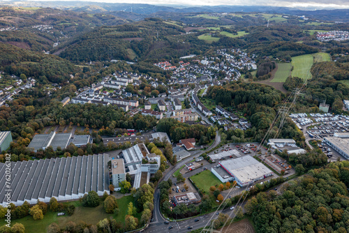 Lüdenscheid in Nordrhein Westfalen Luftbilder photo