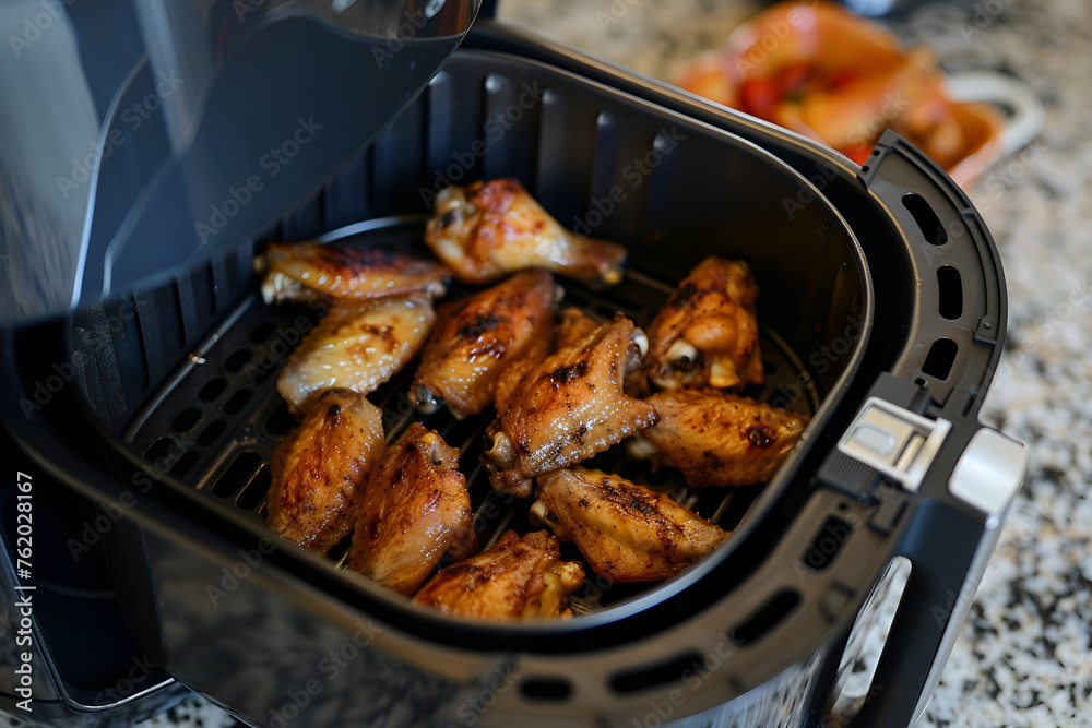 SPICY CHICKEN COOKED WITH AIR FRYER