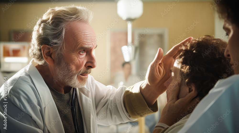 An old elderly patient in poor condition is a patient who needs help from a doctor in a medical hospital with modern equipment. An old elderly patient in poor condition is a patient who needs help from a doctor in a medical hospital with modern equipment.