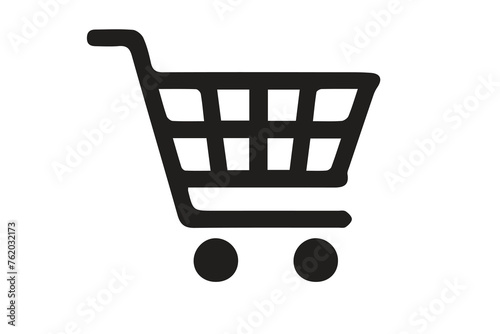 Shopping Cart Icon, flat design best vector icon