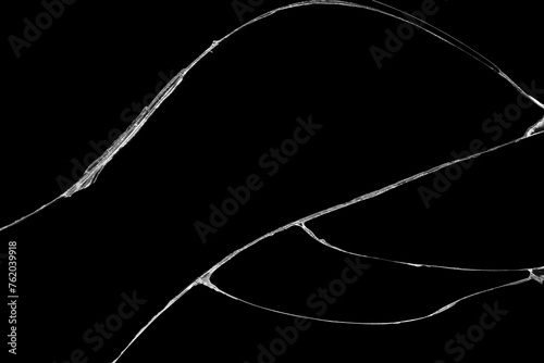 Close-up wrinkles and cracks on LCD screen glass display from smartphone, tablet or monitor other from smash and fall bumps with detail pattern background, for use as a pattern on tiles