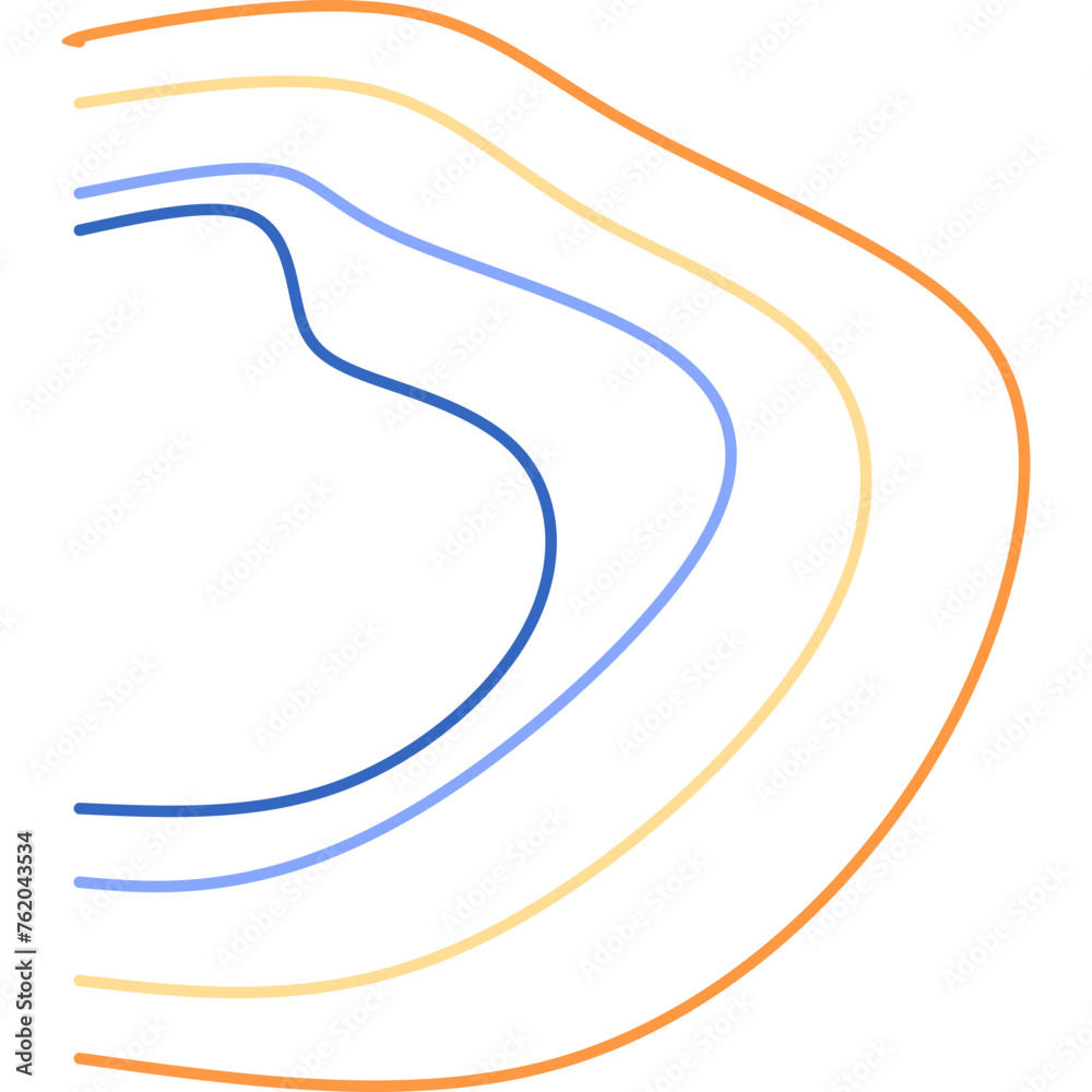 Abstract Wavy Line Doodle Abstract Wavy Line Doodle