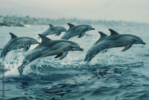 The Joyful Dolphins © Hashi