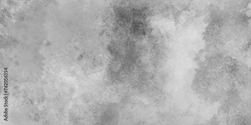 Vintage retro grunge old black and white texture with smoke, polished and acrylic black and white watercolor background hand painted by brush, white retro pattern cement texture and grunge effect.
