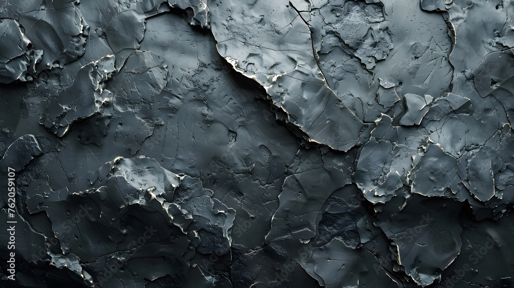Black white rock texture background Generative AI Black white rock texture background Generative AI