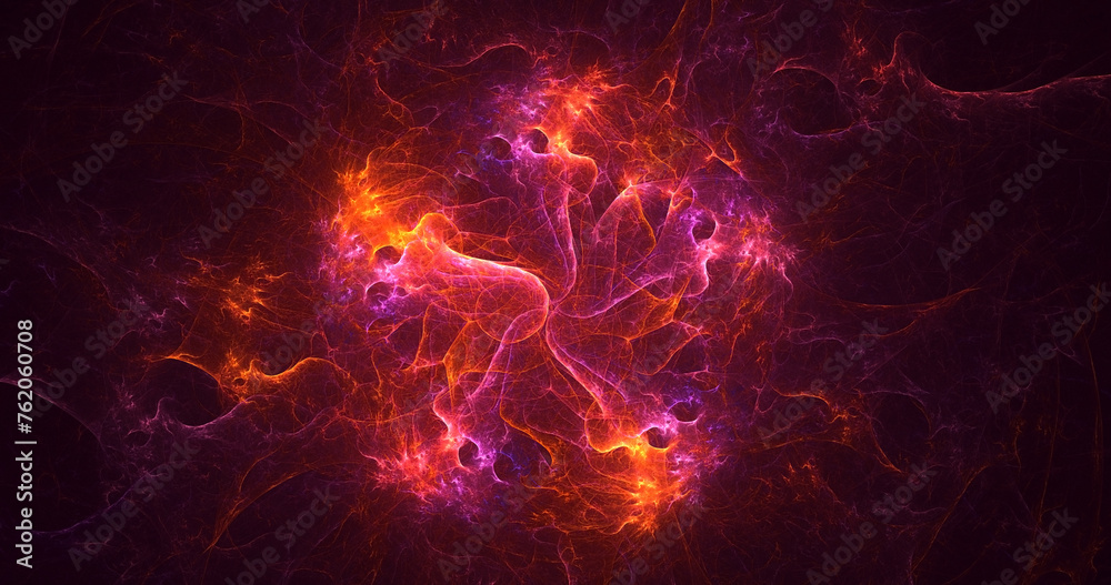 3D manual rendering abstract fractal electromagnetic background. Its not AI Generatd illustration. 3D manual rendering abstract fractal electromagnetic background. Its not AI Generatd illustration.